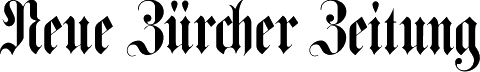 Neue Züricher Zeitung Logo